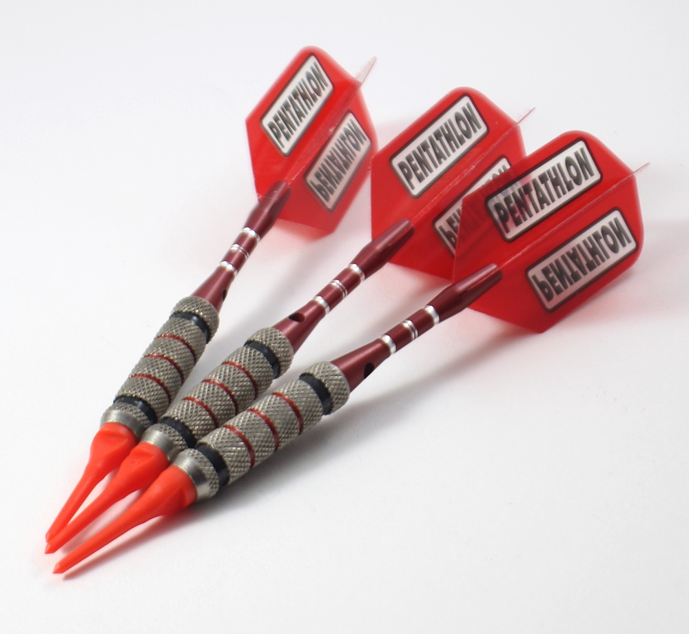 Vector Bombers (Bees) 12 Gr Soft Tip Darts 80 Tungsten Knurled Grip